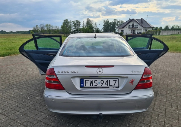 Mercedes-Benz Klasa E cena 31300 przebieg: 284000, rok produkcji 2006 z Świdnik małe 121